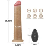 10'' Dual Layered Platinum Silikonski Rotator sa Daljinskim Upravljačem - Lovetoy