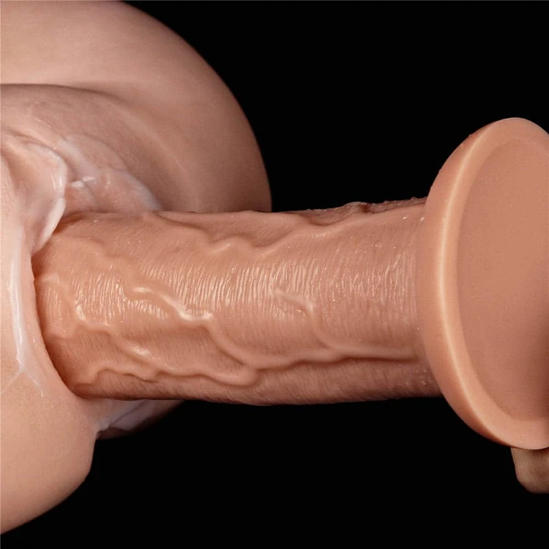 11'' Realistična Dildo od Lovetoy sa Vakuumskim Postoljem, Vodootporna