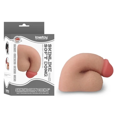 5" Kožna Limpy Džanka sa Testisima - Lovetoy - Sexy Shop