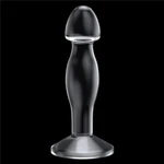6.5'' Prozirni Prostate Plug sa Vakuumskim Postoljem
