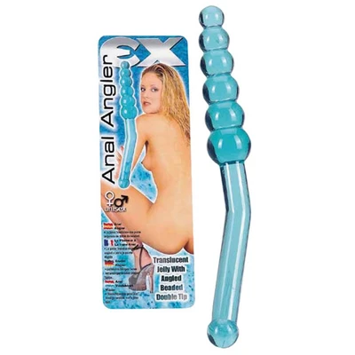 Anal Angler Clear Blue 22cm vodootporna igračka za odrasle - Sexy Shop