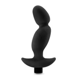 Analni masažer za prostatu Blush - Vodootporni i Vibrirajući, 15.4cm, Crni