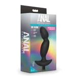 Analni masažer za prostatu Blush - Vodootporni i Vibrirajući, 15.4cm, Crni