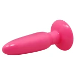 Analni plug za stimulaciju Debra sa vakuumskim postoljem, crveni, 13,5cm