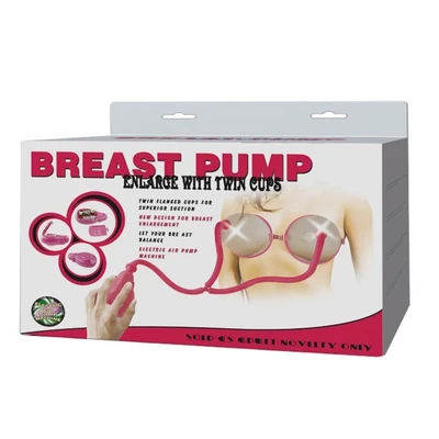Automatska pumpa za grudi Debra - Roze vodootporna igračka za odrasle - Sexy Shop