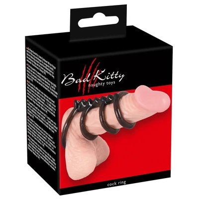 Bad Kitty Vodootporni Cockring sa Spojnicom - Dima 6,5cm - Sexy Shop