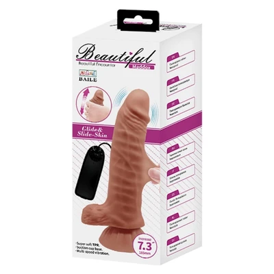 Beautiful Maddox 7,3" Realistični Dildo sa Vakuumskim Postoljem i Daljinskim Upravljanjem - Sexy Shop