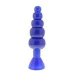 Bendable Butt Rattler Plavi 20,3cm sa Vakuumskim Postoljem