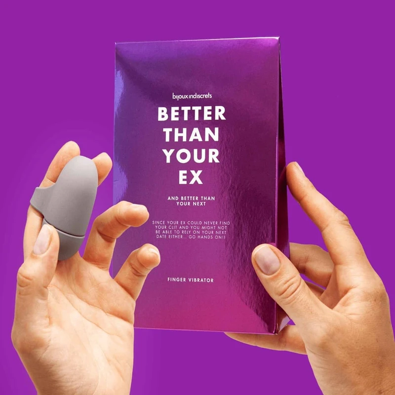 BETTER THAN YOUR EX - CLITHERAPY Vibrator za klitoralnu stimulaciju, 6cm, vodootporan, crni