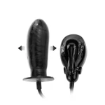 Bigger Joy Inflatable Penis Crni 16cm sa Daljinskim Upravljačem