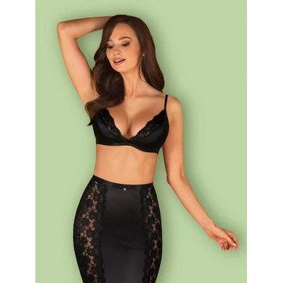 Blanita crni set 2-komada L/XL Obsessive - Sexy Shop