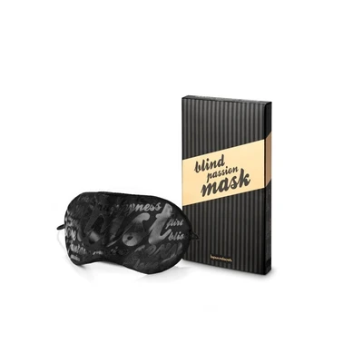 Blind Passion Mask - Crna erotika za pojačanje čula - Sexy Shop