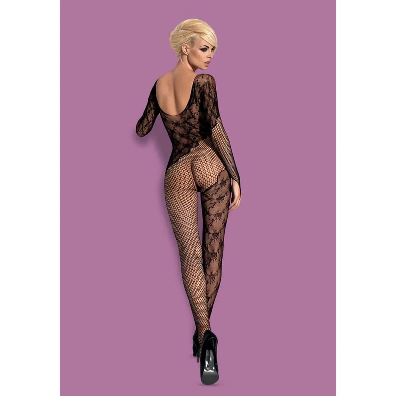 Bodystocking F210 crni S/M/L Obsessive
