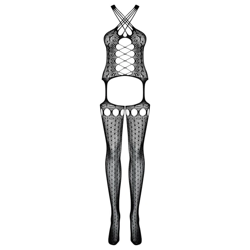 Bodystocking G313 crni S/M/L Obsessive