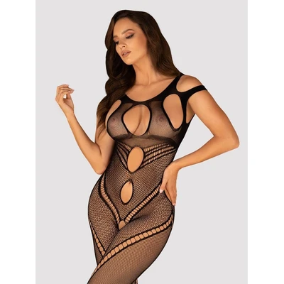 Bodystocking G322 crni S/M/L Obsessive - Sexy Shop
