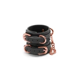 Bondage Couture Crne Ručne Lisice - NS Novelties