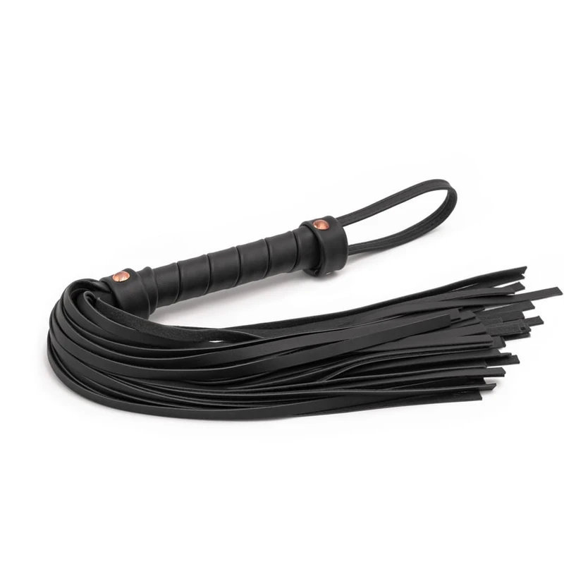 Bondage Couture Flogger - Crni 55cm