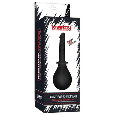 Bondage Fetish Deluxe Douche Crna 23,8cm Lovetoy - Sexy Shop