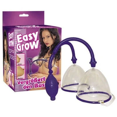 Boob Cups Easy Grow 12cm - Prozirne sušene čaše za povećanje grudi - Sexy Shop