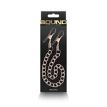 Bound - Prilagodljive Nipple Clamps - DC2 - Rose Gold