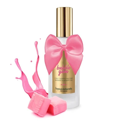 BUBBLEGUM 2u1 Silikonski gel za masažu i intimne trenutke - Sexy Shop