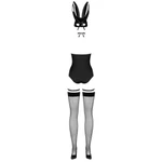 Bunny kostim S/M crni sa čarobnim akcentima