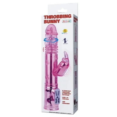 Bunny vibrator ljubičasti Debra - Sexy Shop