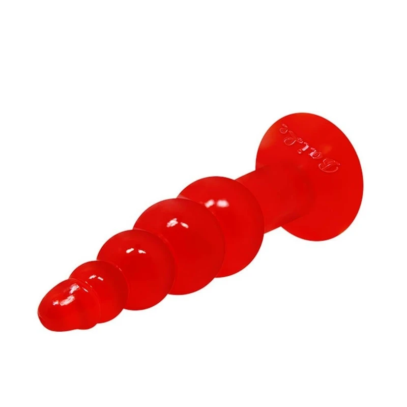 Butt Riders Anal Plug - Crveni Bead Detalji