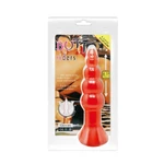 Butt Riders Anal Plug - Crveni Bead Detalji