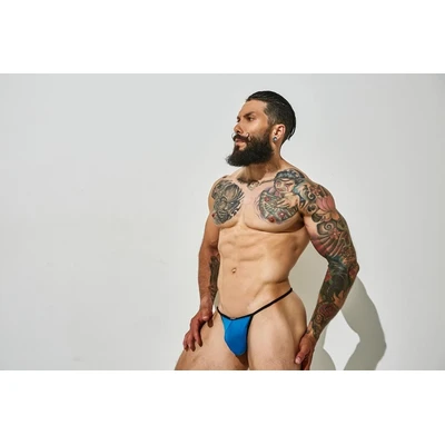 C4M G-string plavi za njega - Sexy Shop