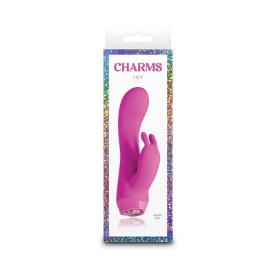 Čarolija ljubičaste Ivine vibrator sa stimulansom klitorisa i G tačke - Sexy Shop