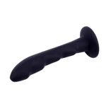 Cavelier Plug sa vakuumskim postoljem - Vodootporni analni stimulans 17cm, crni