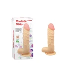 Charmly Realistični Dildo sa Testisima i Vakuumskim Postoljem 24cm Koža