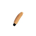 Charmly Super Vibe Real Cyber Skin No. 2 - Vodootporni vibrator od prirodne kože, 25cm