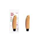 Charmly Super Vibe Real Cyber Skin No. 2 - Vodootporni vibrator od prirodne kože, 25cm