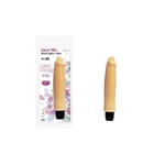 Charmly Super Vibe Real Cyber Skin No. 3 - Vodootporni vibrator od kože, 26cm