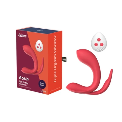 Chisa Novelties Roze Vibrator sa Daljinskim i Tri Stimulacije - Sexy Shop