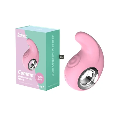 Chisa Novelties Roze Vodootporni Vibrator sa Dva Motora, 10cm - Sexy Shop