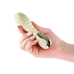 Chloe - Vodootporni Vibrator sa Metalik Drškom