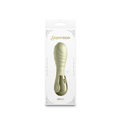 Chloe - Vodootporni Vibrator sa Metalik Drškom - Sexy Shop