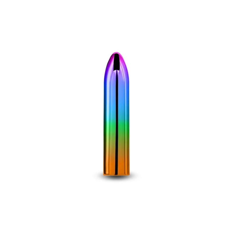 Chroma Rainbow Medium - Vodootporni Vibrator Višebojni 9cm