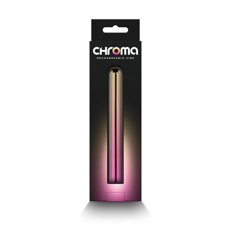 Chroma - Sunrise Large - Vodootporni Vibrator 13,8cm Višebojni