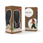 Cobra Libre II Black - Vibrirajući masazer za glavu penisa, vodootporan, 14,7 cm