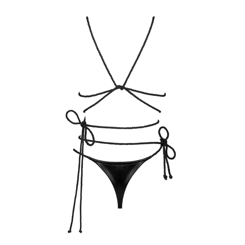Cordellis 2-pcs set crni O/S Obsessive