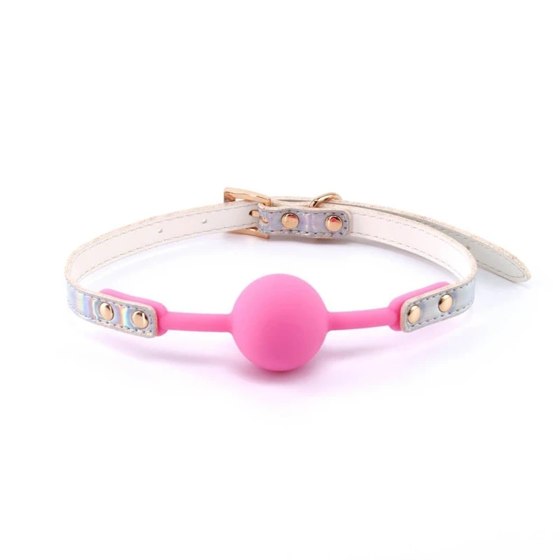 Cosmo Bondage - Bal Gag - Holografska Ljubičasta Igračka za Odrasle