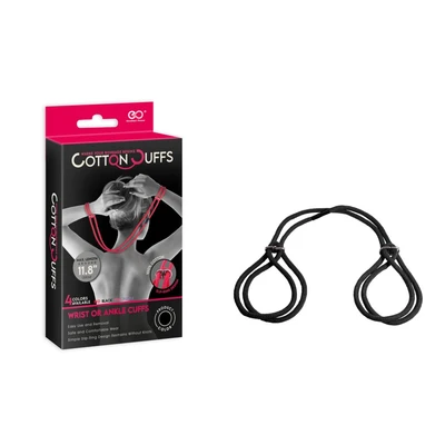 COTTON CUFFS CRNE 30CM - Sexy Shop