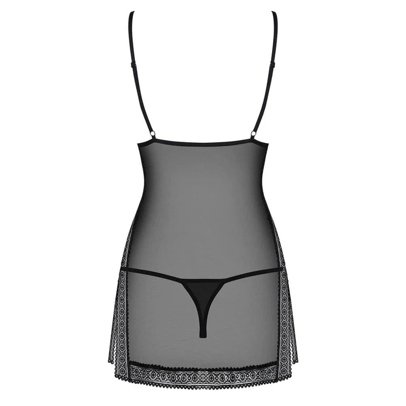 Crna chemise i tangice Obsessive S/M