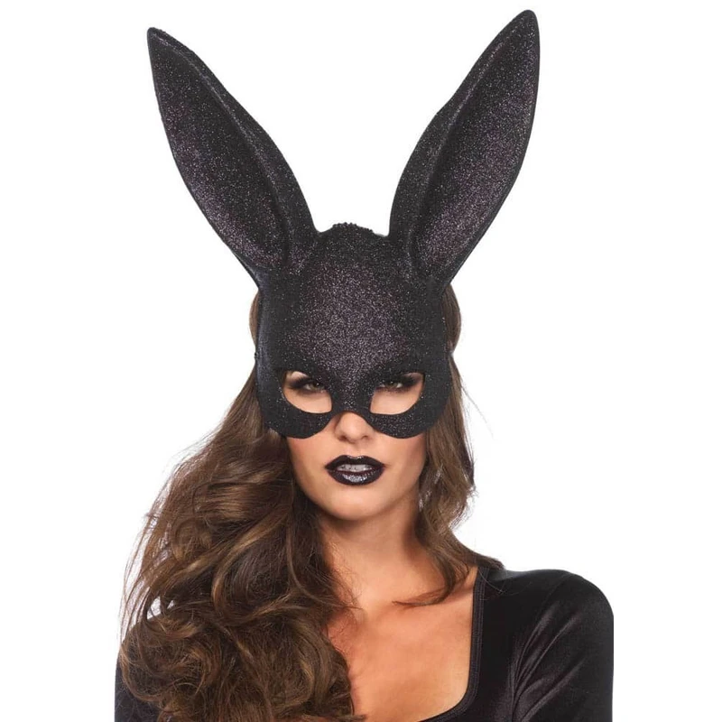 Crna Rabbit Masku za maskenbal od Leg Avenue