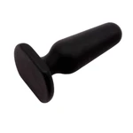 Crni silikonski butt plug za početnike 7,5 cm - Chisa Novelties