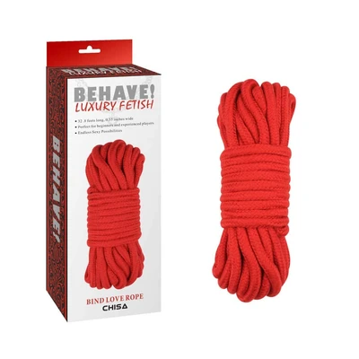 Crvena Bondage Ropka 10m - Chisa Novelties - Sexy Shop